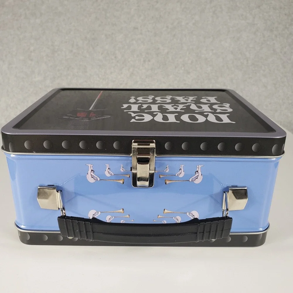 Monty Python and the Holy Grail Tin Lunch Box None Shall Pass Black Knight Metal